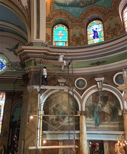 Rodriguez-Painting-Services - interoin painting - chuch